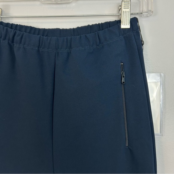 NWT Wardrobe NYC  Navy Blue Front Zip Ankle Leggings/Pants Size Large - Picture 7 of 16